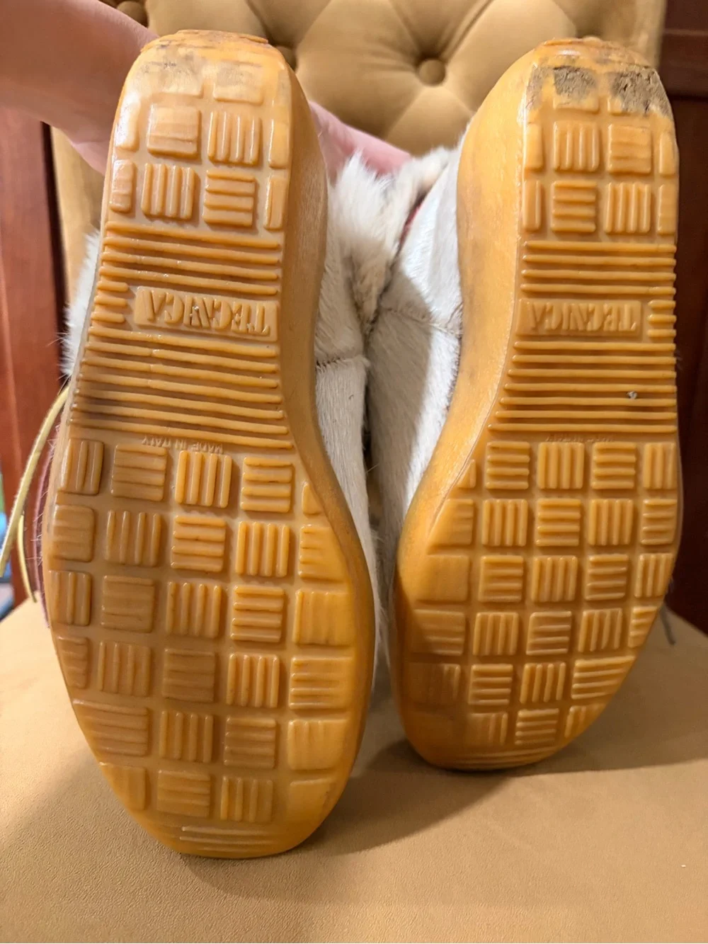 Vintage Tecnica Fur Après-Ski Boots